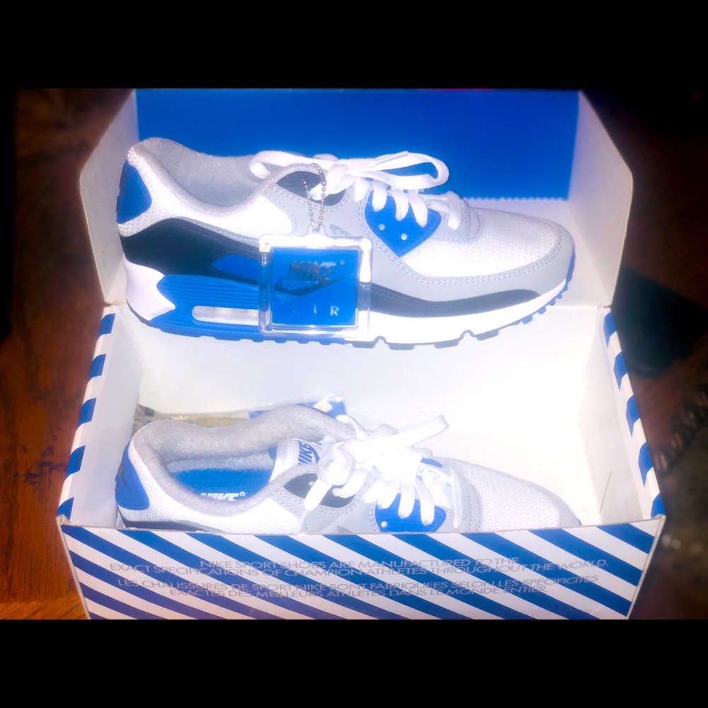 NIKE AIRMAX 90’s ROYAL BLUE SIZE 8